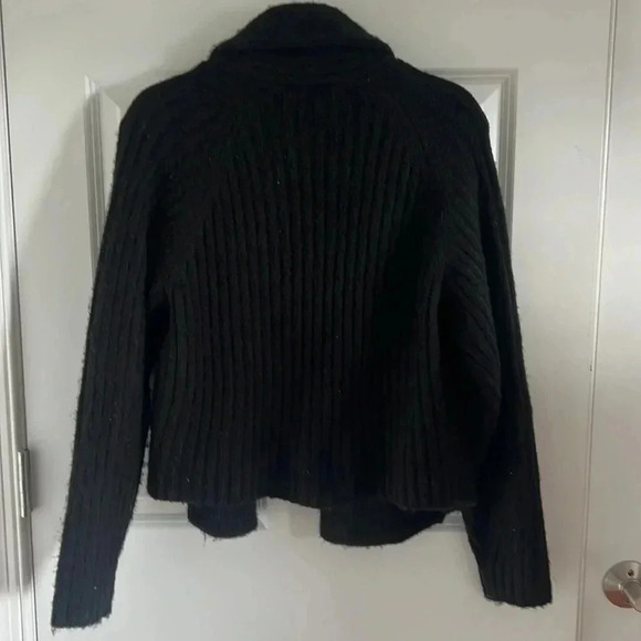 Prologue Black Short Size S Cardigan Open Front - Picture 6 of 9